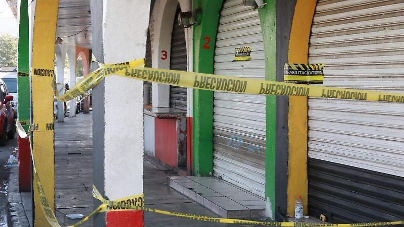 Comercios y restaurantes a las afueras de la Central Camionera de Durango